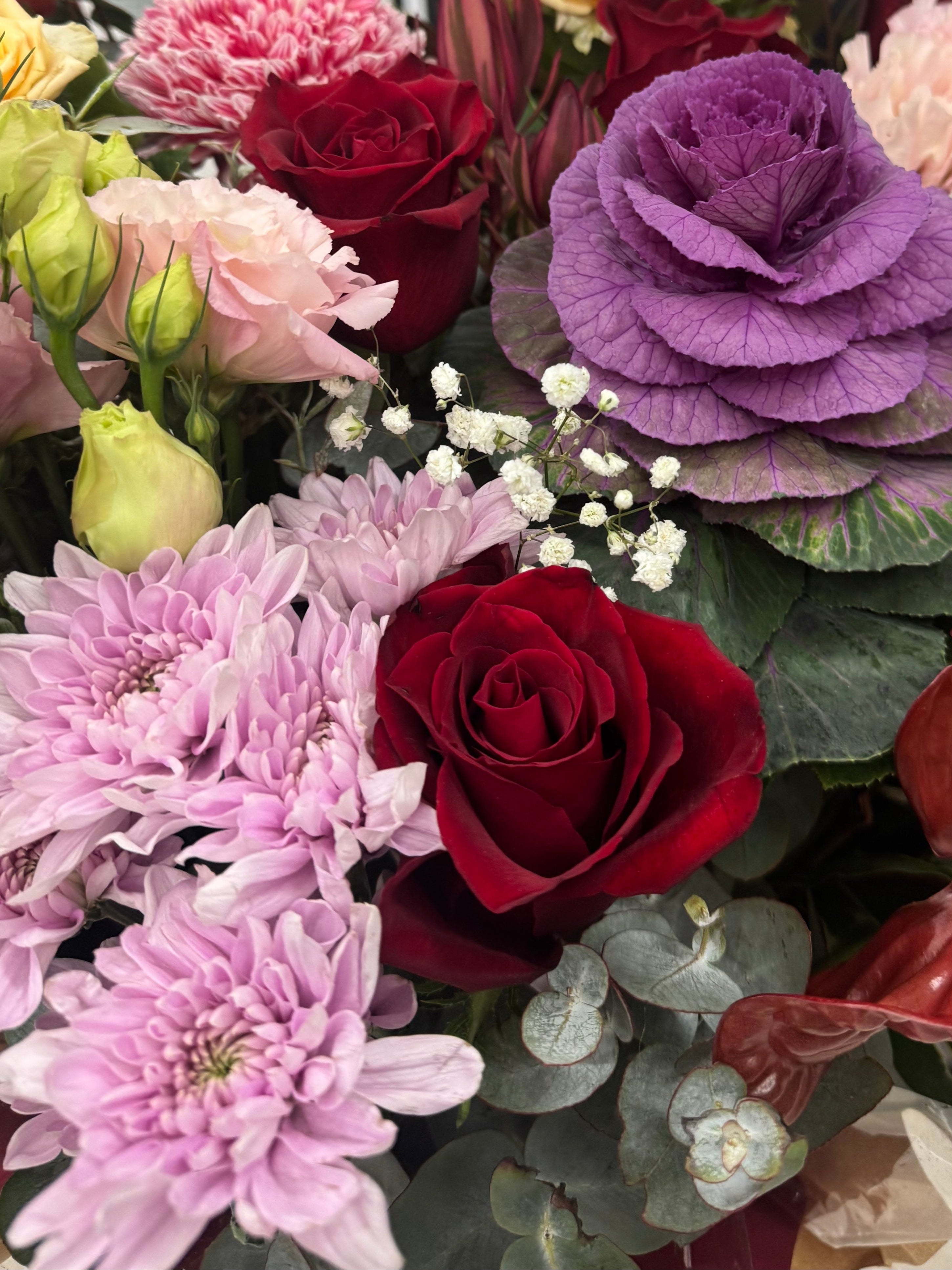 Red Collection Box - The Bloom Room 