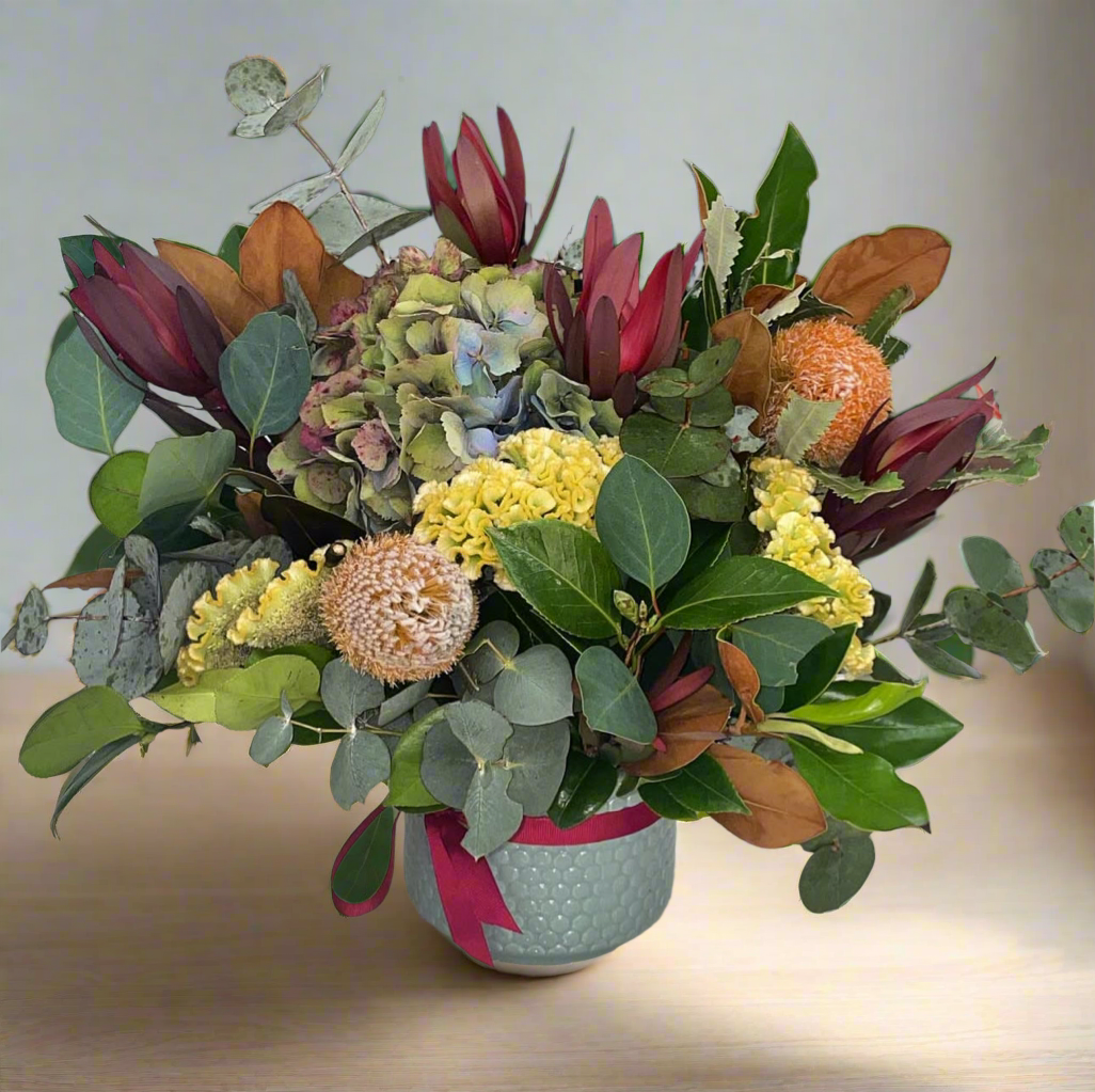 Native Ceramic Pot Arrangements - The Bloom Room 