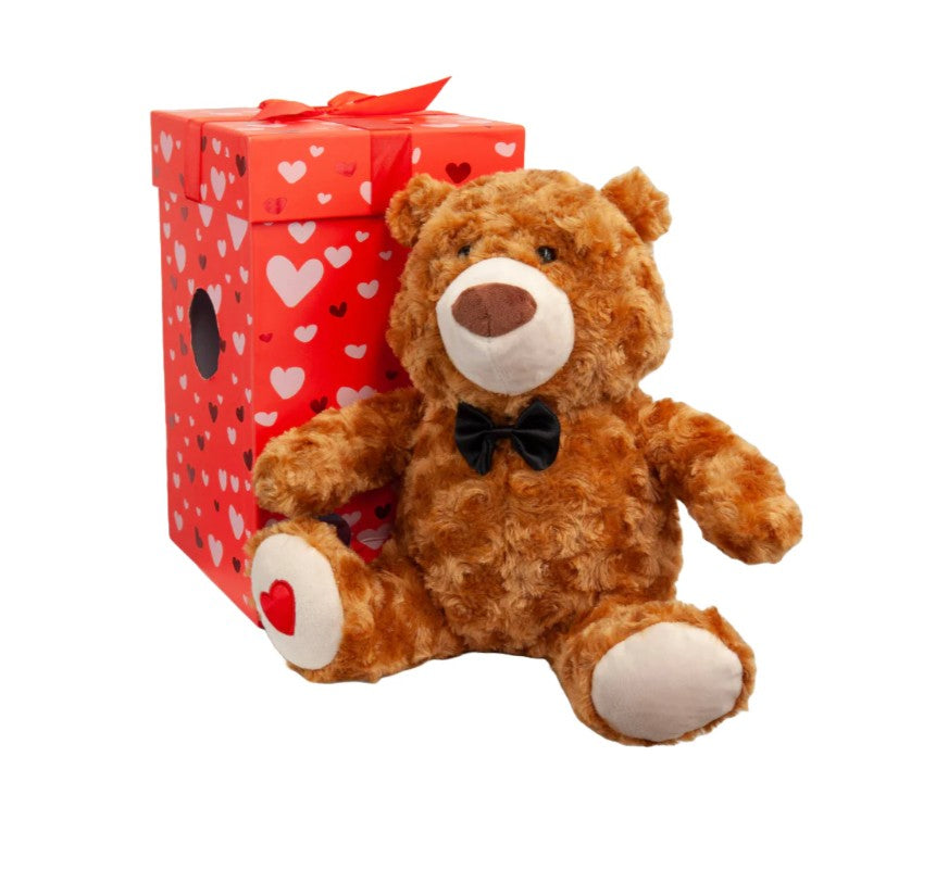 Large Boxed Teddy Bear ”Be Mine“ - The Bloom Room 