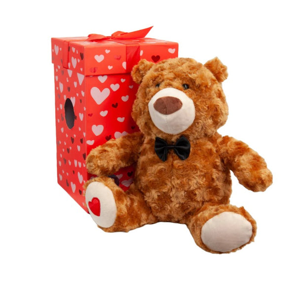 Large Boxed Teddy Bear ”Be Mine“