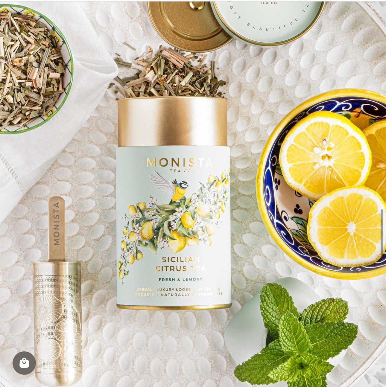 Sicilian Citrus Tea - The Bloom Room 
