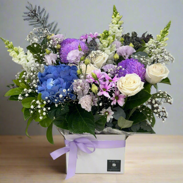 Blue & Purple Arrangement