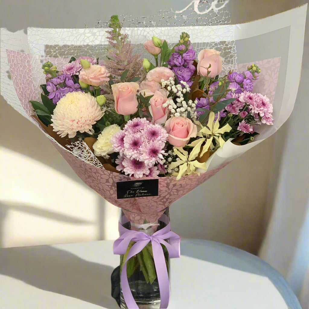 Purple Paradise Bouquet - The Bloom Room 
