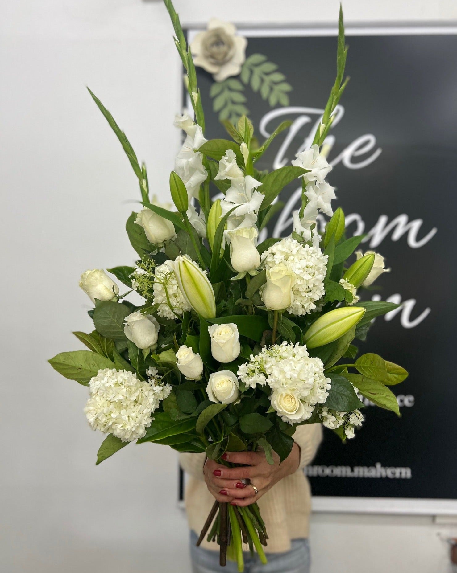 Funeral Floral Spray - The Bloom Room 