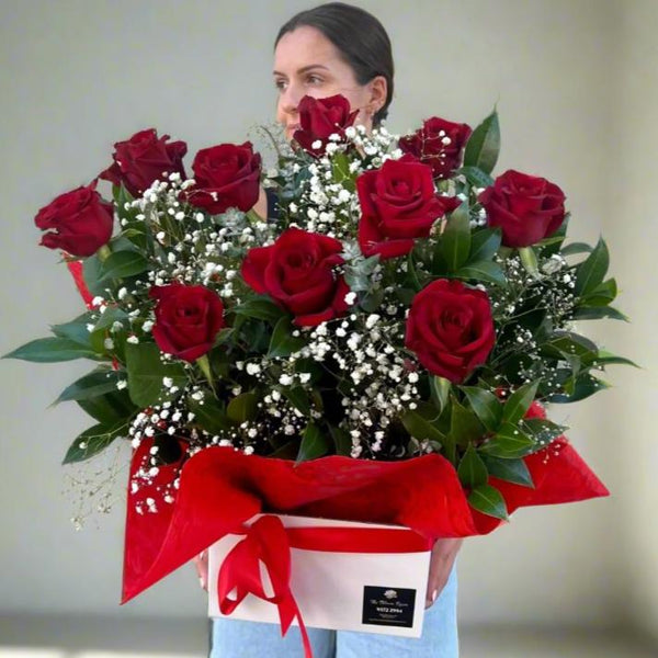 Classic Red Roses  Arrangement