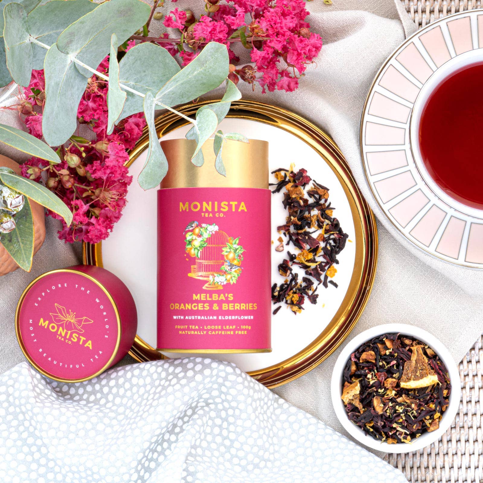 Melba's Oranges & Berries Fruit Tea - The Bloom Room 